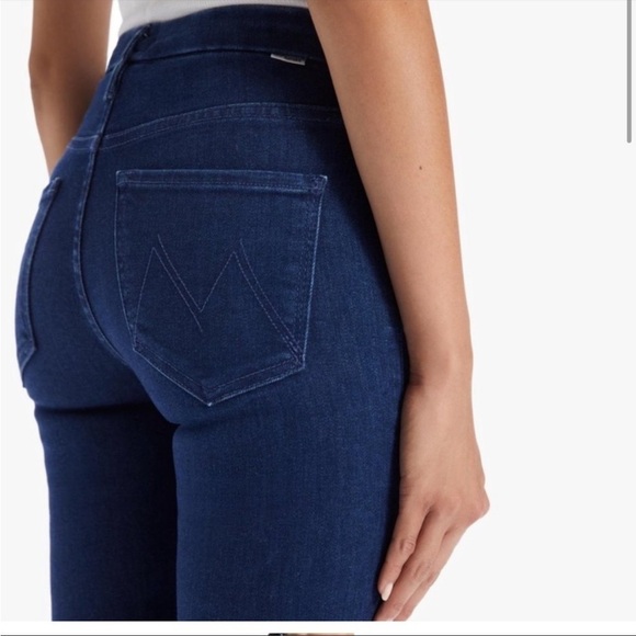 Mother high waisted Looker ankle 24 dark wash new with tags - Picture 3 of 14